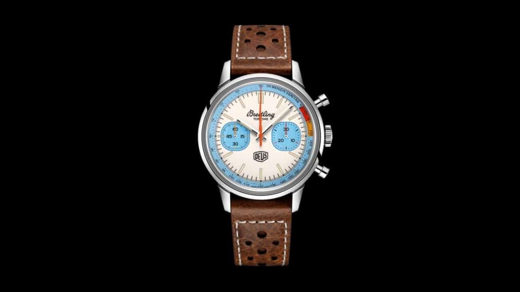 2023 Breitling Top Time Deus Limited Edition Sky Blue Steel White Dial –  Grailzee